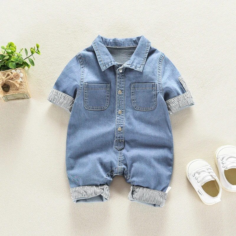 Baby Overall Denim - DIIMUU Baby Kinder Jungen Kleidung Kleinkind