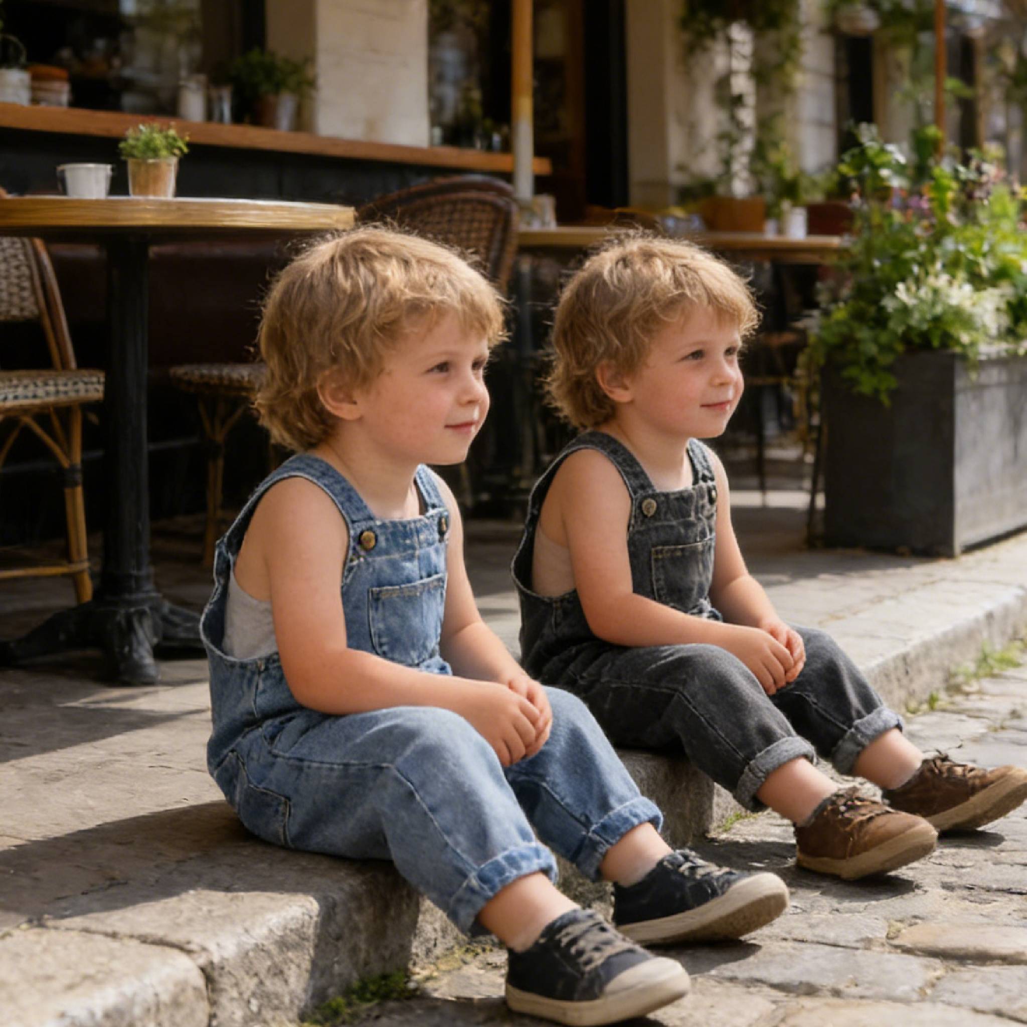 Baby Overall Denim - Baby-Jeans-Overall für Kleinkinder 2026 – Lässige
