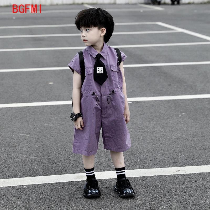 Baby Clothing Boy - Kinder Sommer Shorts Overalls Capri Jungen