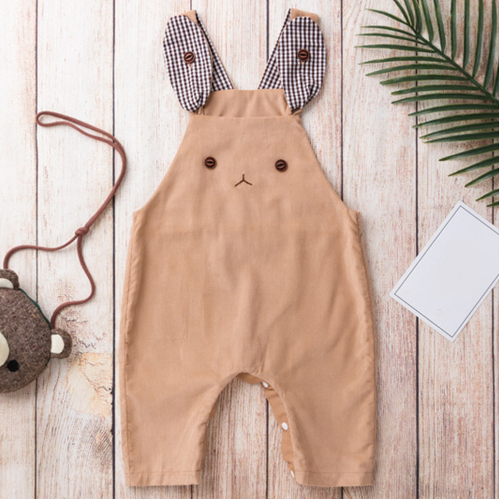 Baby Clothing Newborn - Cord-Strampler für Babys, Baumwolle, Neugeborenen-Foto-Outfit, niedliche