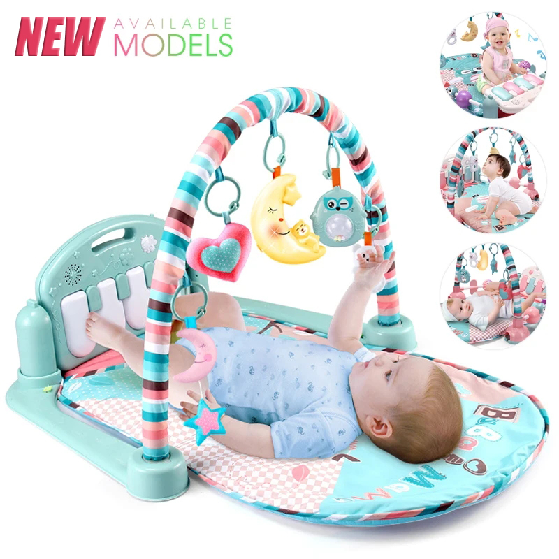 Baby Clothing Gift Set - Baby Fitness Stand Musik Spielen Gym