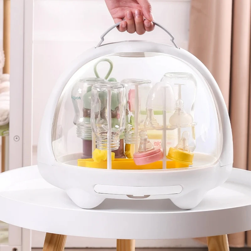 Baby Clothing Drying Rack - Baby Flasche Trocknen Rack Anti-Staub Lagerung