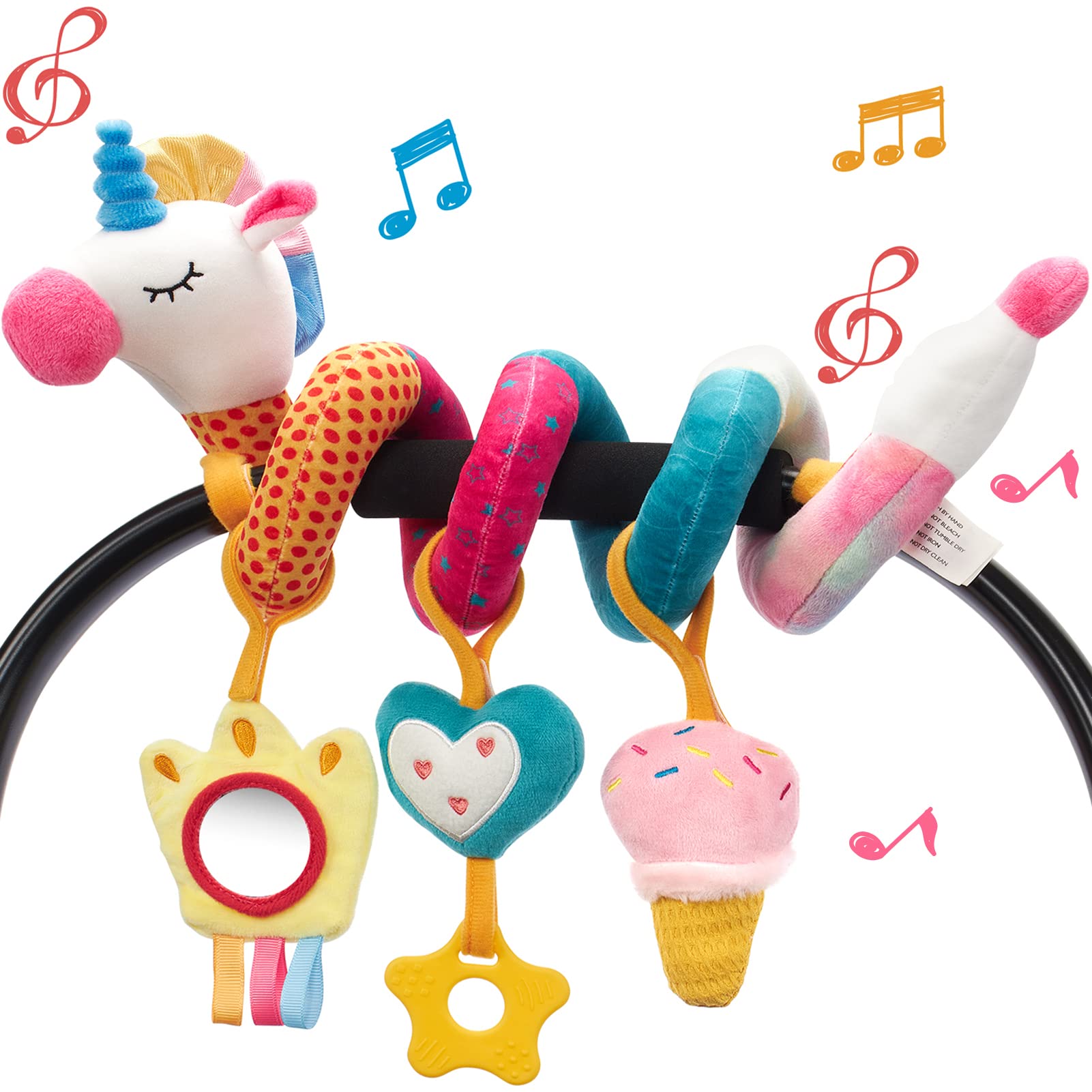 Baby Clothing Gift Set - Autos itz Spielzeug für Babys Rassel