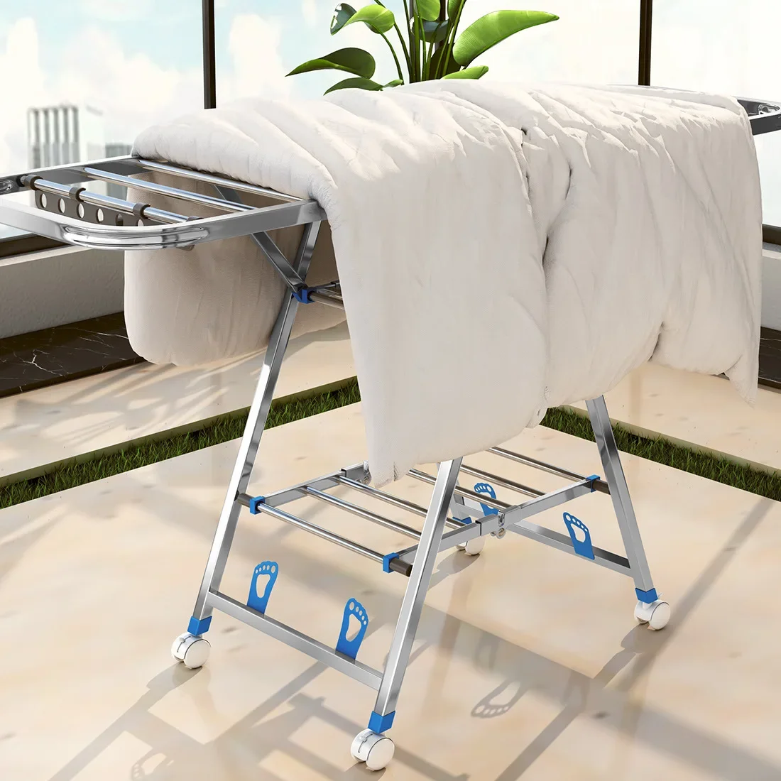 Wäscheständer aus Edelstahl, f – Baby Clothing Drying Rack Bewertung und Preis