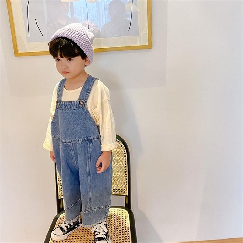 Herbst neue Kinder lose Hose m – Baby Overall Denim Bewertung und Preis