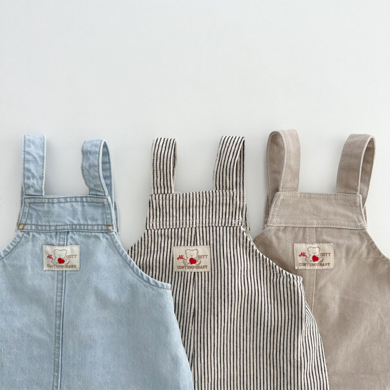 2023 frühling Sommer Kinder Ju – Baby Overall Denim Bewertung und Preis
