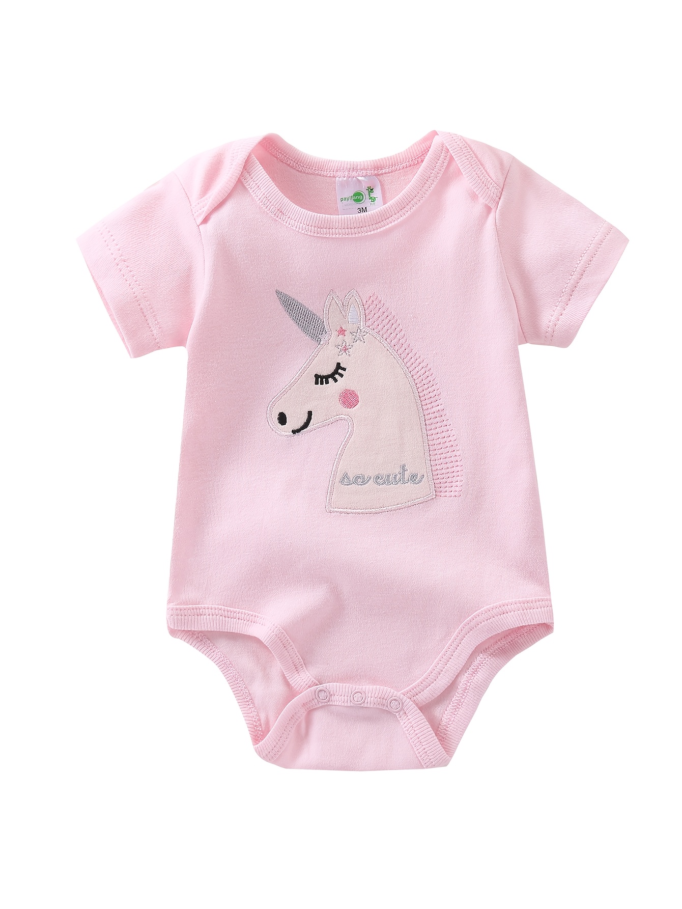 5er-Pack Mädchen-Kurzarm-Bodys – Baby Clothing Essentials Newborn Bewertung und Preis
