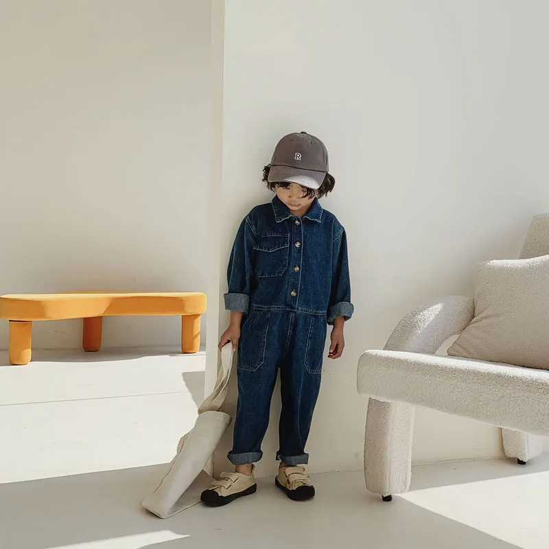 Kinder-Jeans-Overall, Jumpsuit – Baby Overall Denim Bewertung und Preis