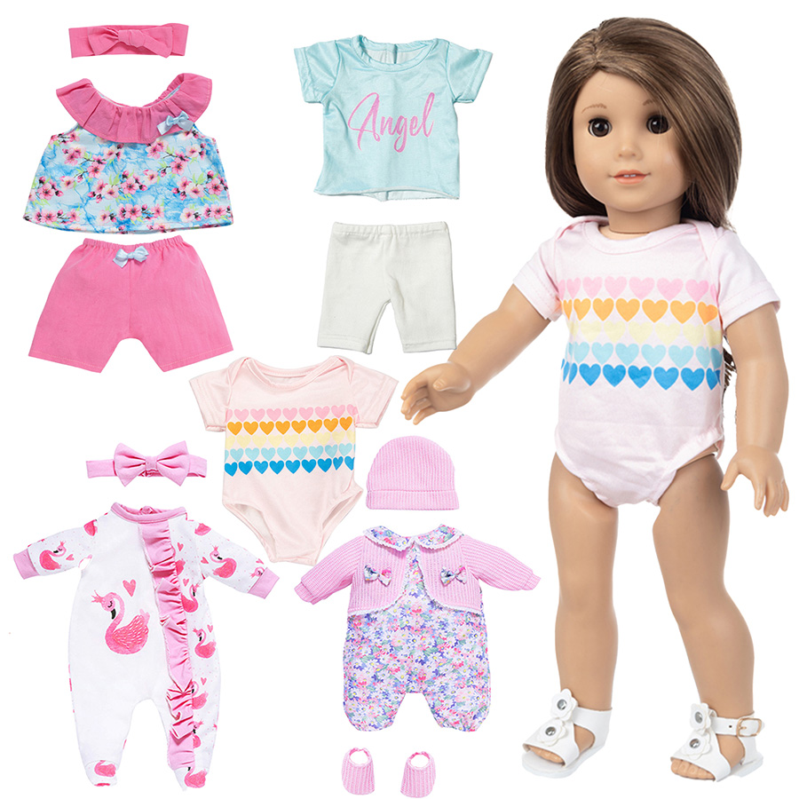Puppenkleidung für 18-Zoll-Reb – Baby Clothing For Girls Bewertung und Preis